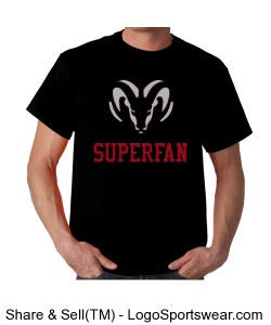 SUPERFAN T-Shirt Design Zoom